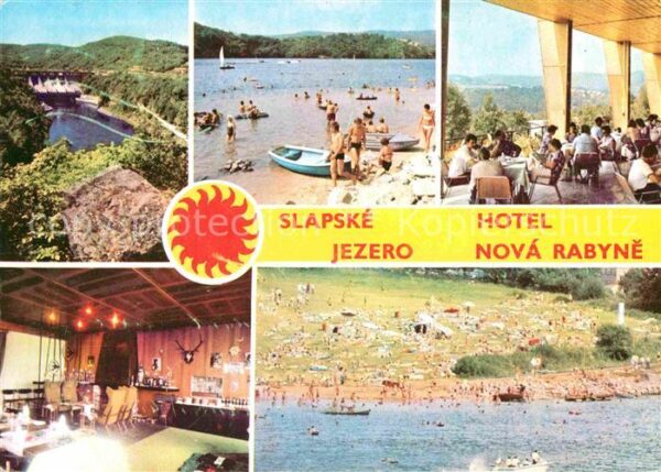 Slapske Jezero Strand Hotel Nova Rabyne Terrasse Gastr