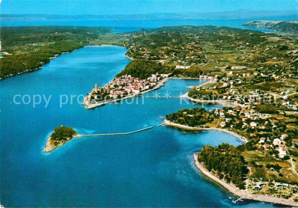 Rab Croatia Fliegeraufnahme