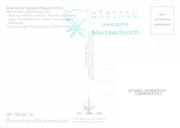Wildschoenau Tirol Marbachjoch Panorama Käsealm – Bild 2