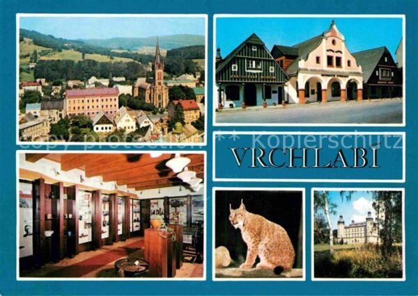 Vrchlabi Panorama Domy Muzea Interier domu Zamek