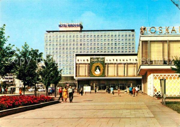 Berlin Interhotel Berolina und Kino Internatio