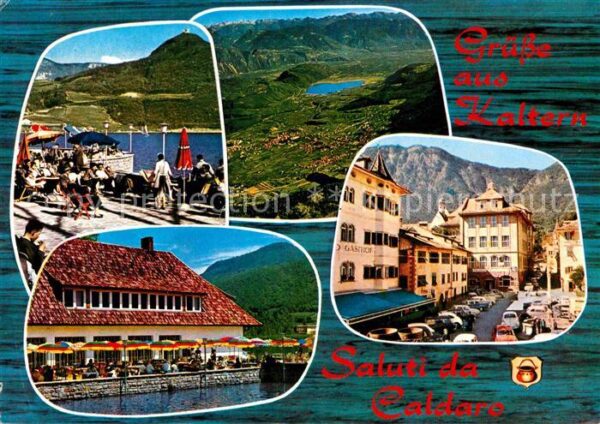 Kaltern Weinstrasse Tirol Restaurant Lido Kalterersee Panorama