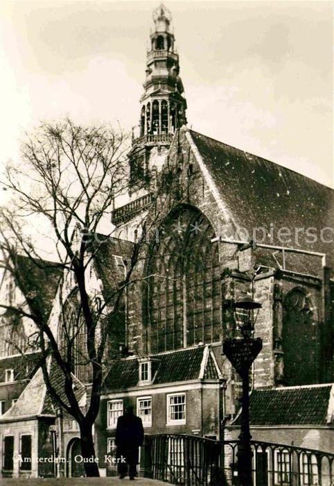 Amsterdam Niederlande Oude Kerk