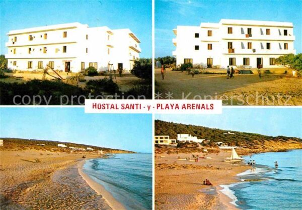 Formentera Hostal Santi y Playa Arenals
