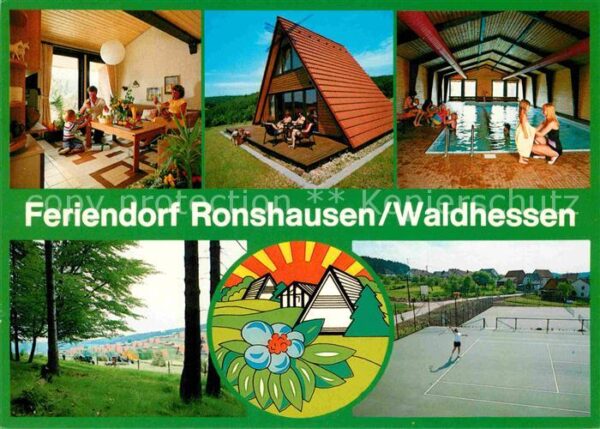 Ronshausen Feriendorf Bungalows Hallenbad Tennispl