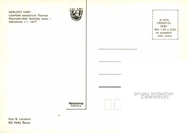 Karlovy Vary Lazenske sanatorium Thermal Lazensky us – Bild 2