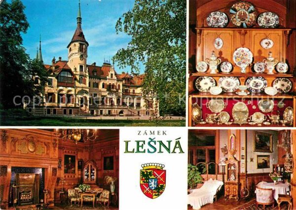 Lesna Ladung Zamek Pruceli zamku Sal predku Damsky s