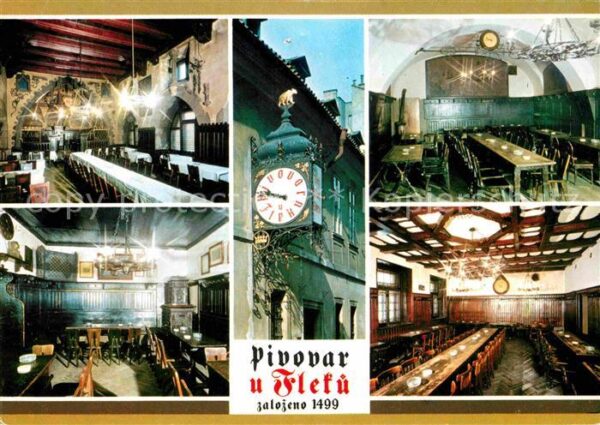 Praha Prahy Prague Pivovar U Fleku