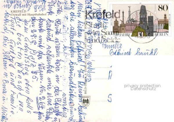 Krefeld Ostwall mit Hauptbahnhof – Bild 2
