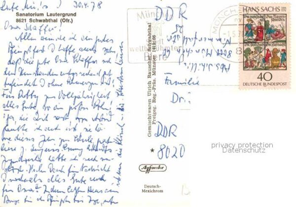 Schwabthal Sanatorium Lautergrund Fliegeraufnahme – Bild 2