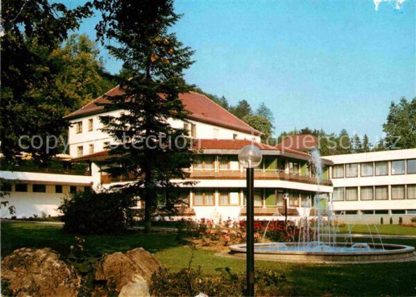 Biberach Riss Kneipp Sanatorium Jordanbad Haus St Hil