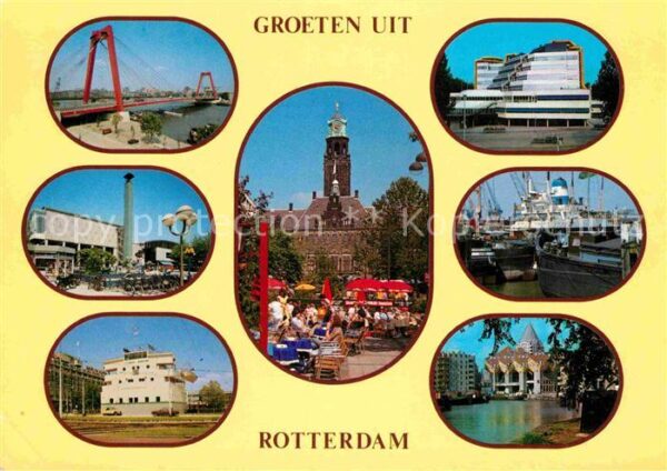Rotterdam Orts und Teilansichten