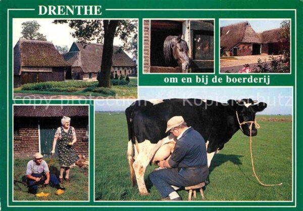 Drenthe Om en bij de boerderij