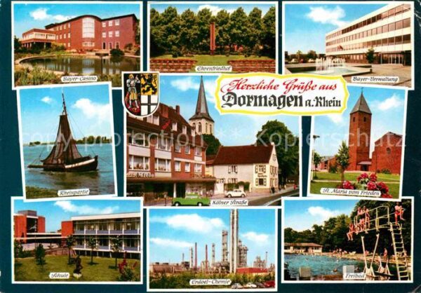Dormagen Bayer Casino Ehrenfriedhof Bayer Verwal