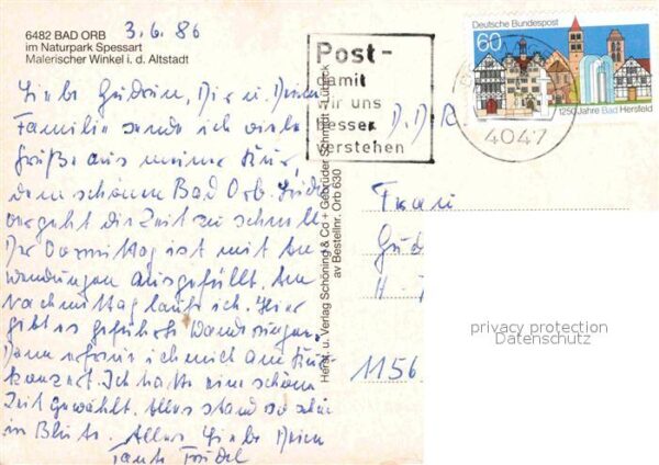 Bad Orb Malerischer Winkel in der Altstadt – Bild 2