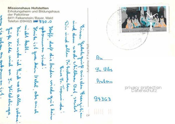 Falkenstein Oberpfalz Missionshaus Hofstetten – Bild 2