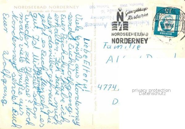 Norderney Nordseebad Fliegeraufnahme – Bild 2