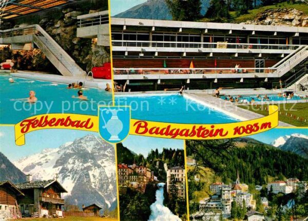 Badgastein Felsenbad Sportbecken Panorama