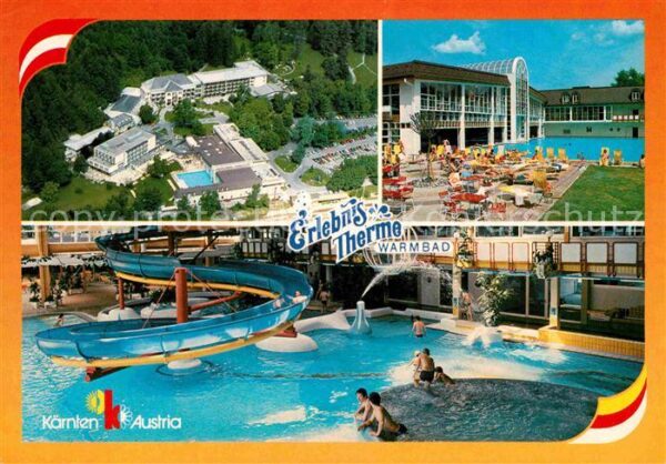 Warmbad Villach Thermalbad Fliegeraufnahme