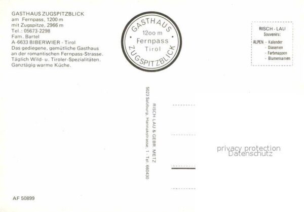 Biberwier Tirol Gasthaus Zugspitzblick Zugspitze – Bild 2