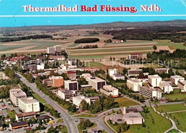 Bad Fuessing Thermalbad Thermalquellen Fliegeraufnah