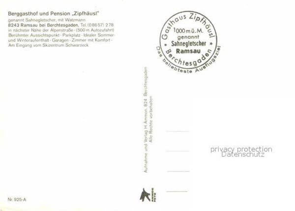 Ramsau Berchtesgaden Berggasthof Pension Zipfhäusl Gaststube – Bild 2