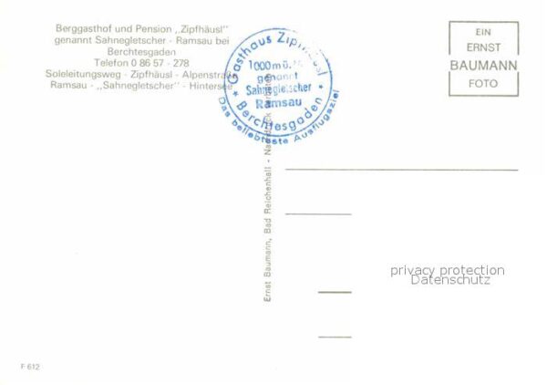 Ramsau Berchtesgaden Berggasthaus Pension Zipfhäusl Soleleit – Bild 2