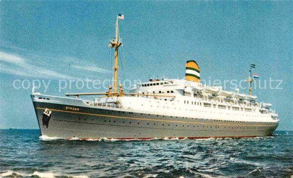 Schiffe Ships Navires S. S. Ryndam