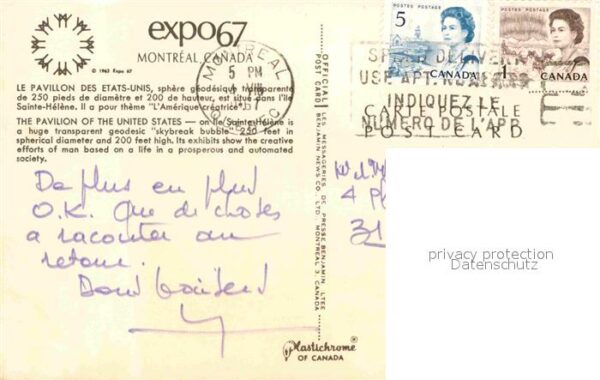 Exposition Universelle Internationale Mo Pavillon des Etats-Unis – Bild 2