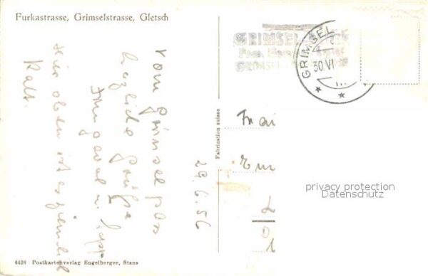 Gletscher Furkastrasse Grimselstrasse Gletsch – Bild 2