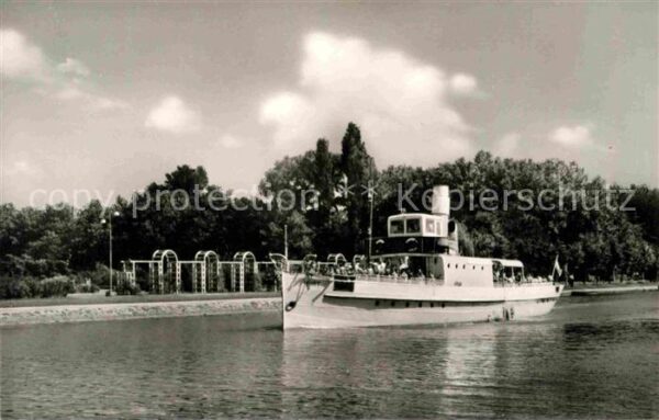Dampfer Seitenrad Balatonrol