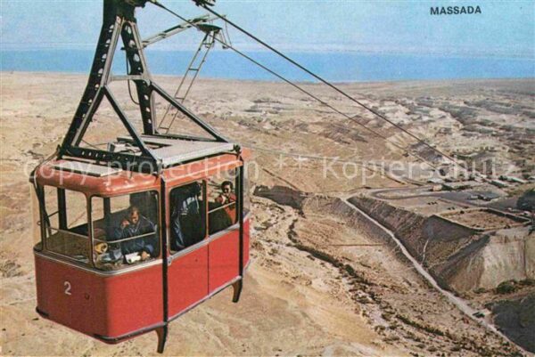 Seilbahn Massada Masada Israel