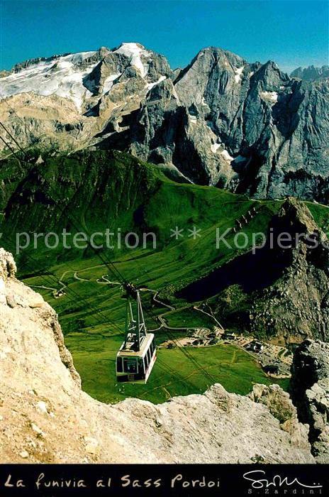 Seilbahn Funivia Sass Pordoi