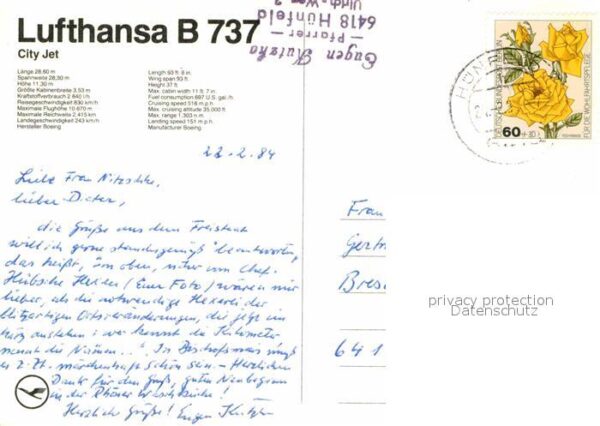 Lufthansa B 737 City Jet – Bild 2