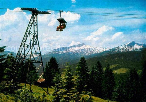 Sessellift Söllereck Oberstdorf Hoher Ifen