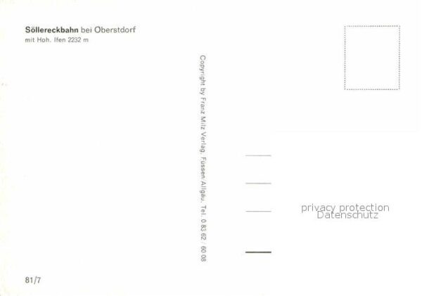 Sessellift Söllereck Oberstdorf Hoher Ifen – Bild 2