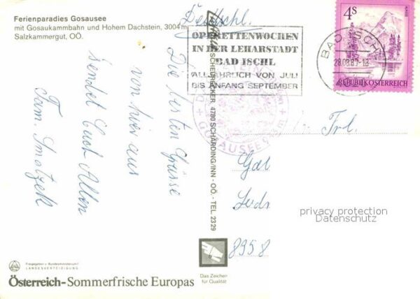 Seilbahn Gosaukammbahn Hoher Dachstein Gosausee – Bild 2
