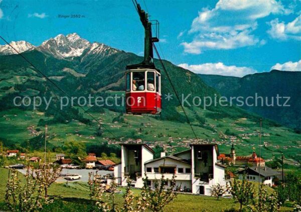 Seilbahn Hochmut Dorf Tirol Meran Talstation