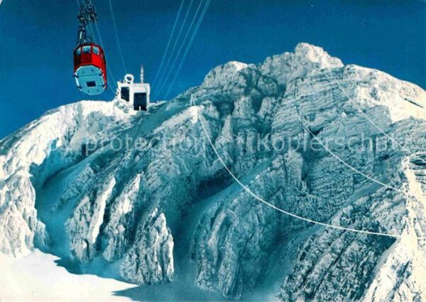 Seilbahn Säntis Bergstation Fernsehsender