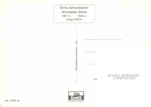 Seilbahn Säntis Schwägalp – Bild 2