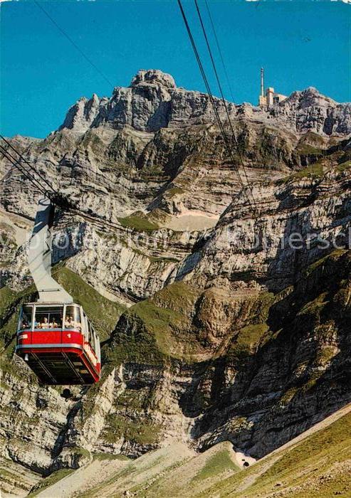 Seilbahn Säntis Schwägalp Gyrenspitz