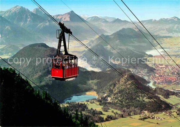 Seilbahn Tegelberg Schwangau Füssen Brentenjoch