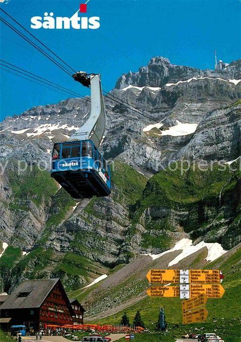 Seilbahn Säntis Berghotel Schwägalp