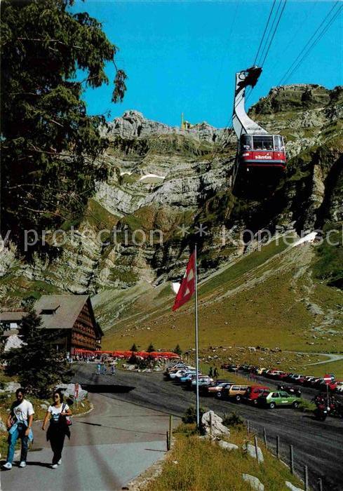 Seilbahn Säntis Schwägalp Talstation Restaurant
