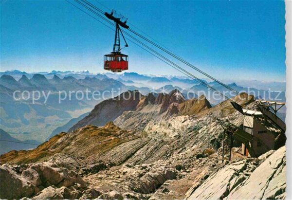 Seilbahn Säntis Churfirsten Glarneralpen