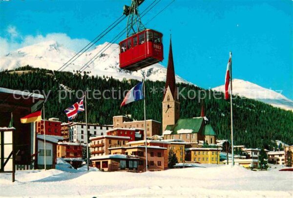 Seilbahn Davos Schatzalp Schiahörner