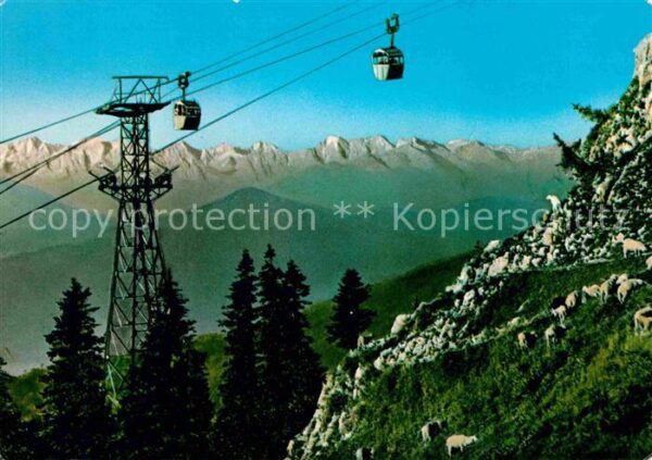 Seilbahn Brauneck Lenggries Karwendel