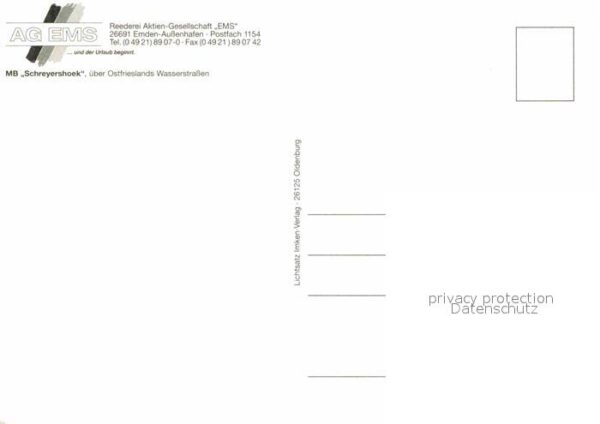 Motorboote MB Schreyershoek Emden – Bild 2