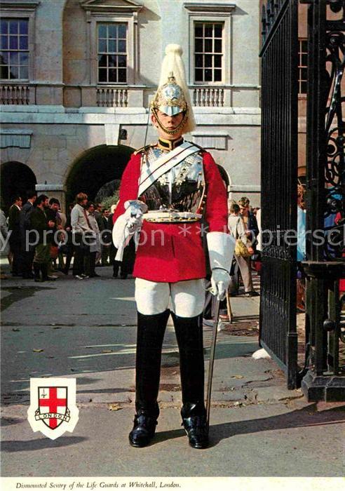 Leibgarde Wache Dismounted Sentry Life Guards Whitehall