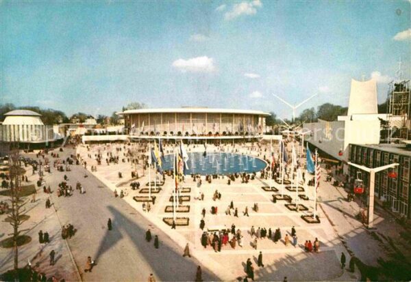Exposition Universelle Bruxelles 1958 U.S.A. Saint Siege Pays Arabes